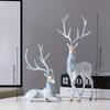 Deer Sculpture Decorative Items: Suitable for Home Decoration-Fashionable Design,Perfect for Christmas and Halloween Decorations