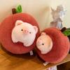 Модная плюшевая игрушка-кукла Свинка Apple, милая кукла-свинка, съемная кукла-подушка, кукла-подарок, кукла-захватчик