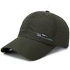Breathable Perforated Quick-drying Cap Men's Fishing Sun Protection Baseball Cap Cycling Travel Sports Cap