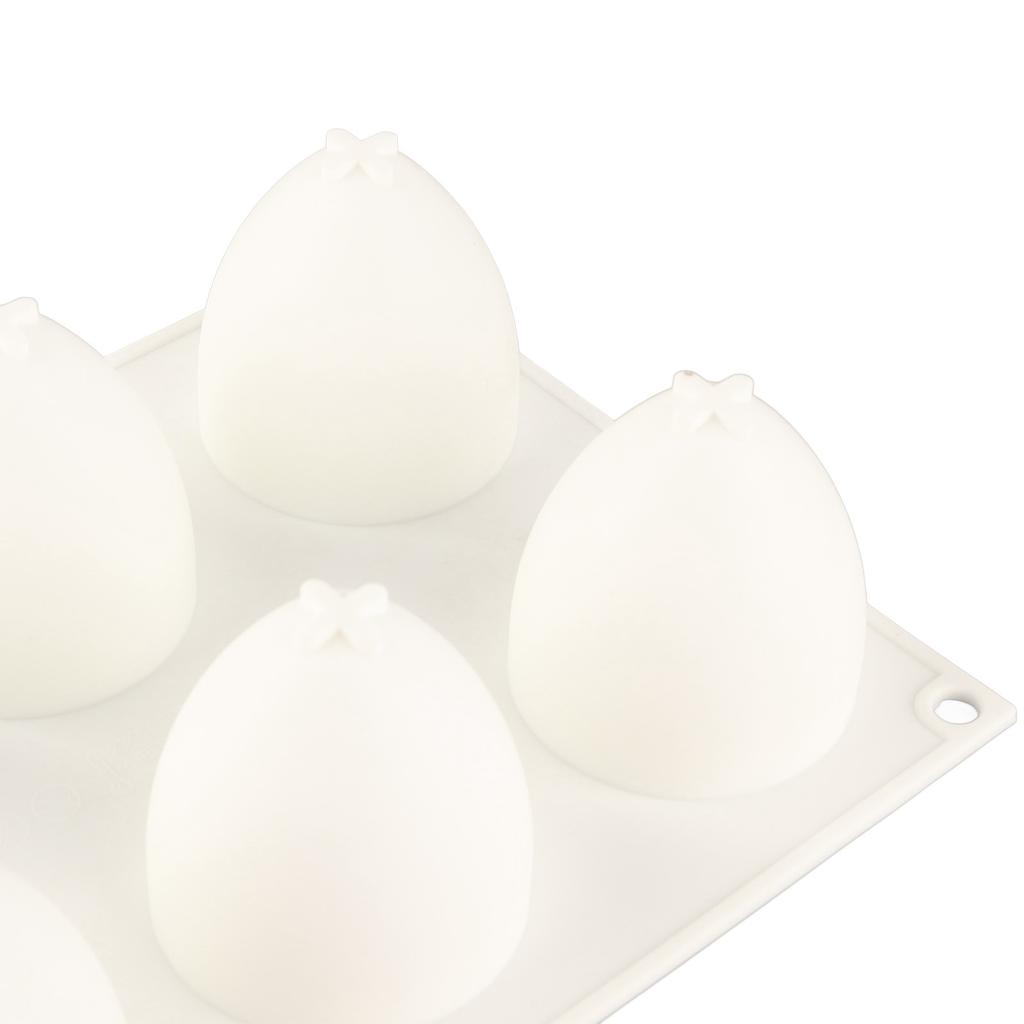 Egg Shape Cake Mold 8 Cavity Silicone Mold Non Stick DIY Pastry Mould