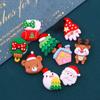 10Pcs Handmade Christmas Fridge Ornaments Cute DIY Resin Accessories  Kitchen