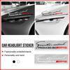 AABIF1 1PCS Car Rearview Mirror Stickers Auto Body Decor Decal Emblem For Mercedes Benz C260 C200 C180 GLA/E/C Class E43 E260 E300 E320