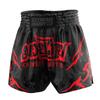 Extreme Hobby Black Panther Muay Thai Shorts Black and Red M