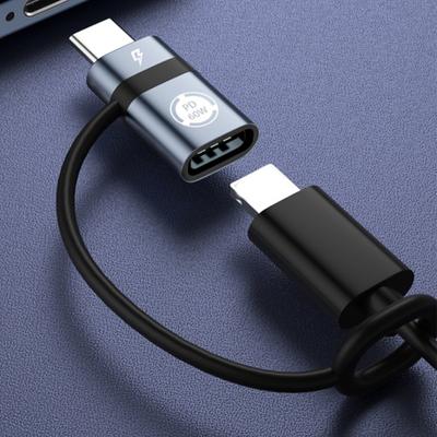 60 Вт Power Delivery Быстрая зарядка Type C Конвертер Адаптер С Интеллектуальным Чипом Подходит Для Телефона Планшета Ноутбука Устройств