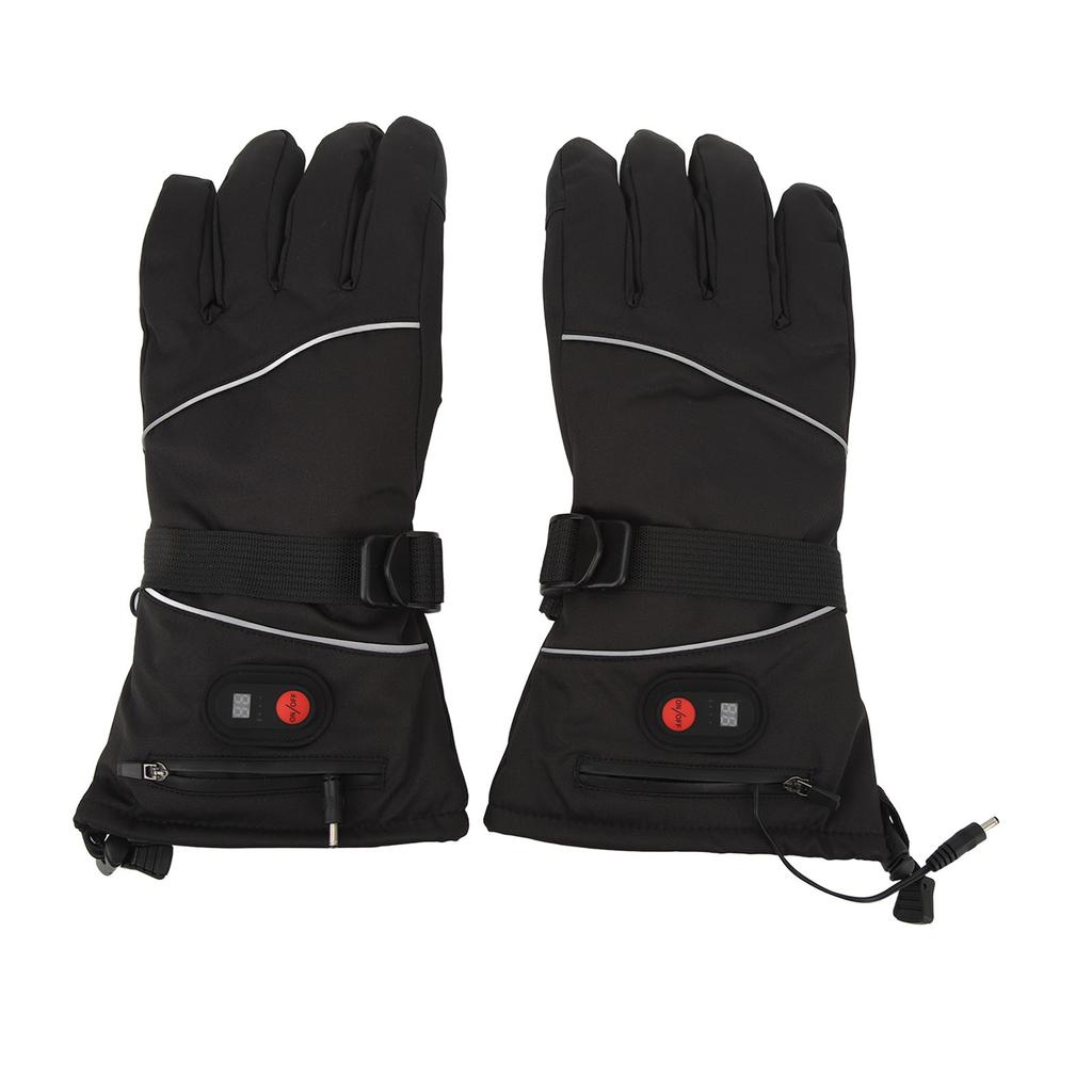 Heating Gloves Electric Touchscreen Heated Gloves Waterproof Windproof Warm Keeping Gloves for