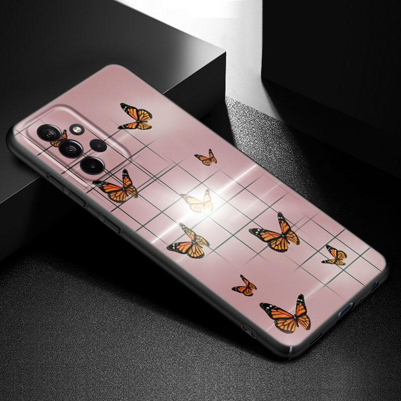 Cool Butterfly Aesthetic Phone Case For Samsung Galaxy A21 A30 A50 A52 S A13 A22 A32 A33 A53 A73 5G A11 A12 A31 A51 A70 A71 A72