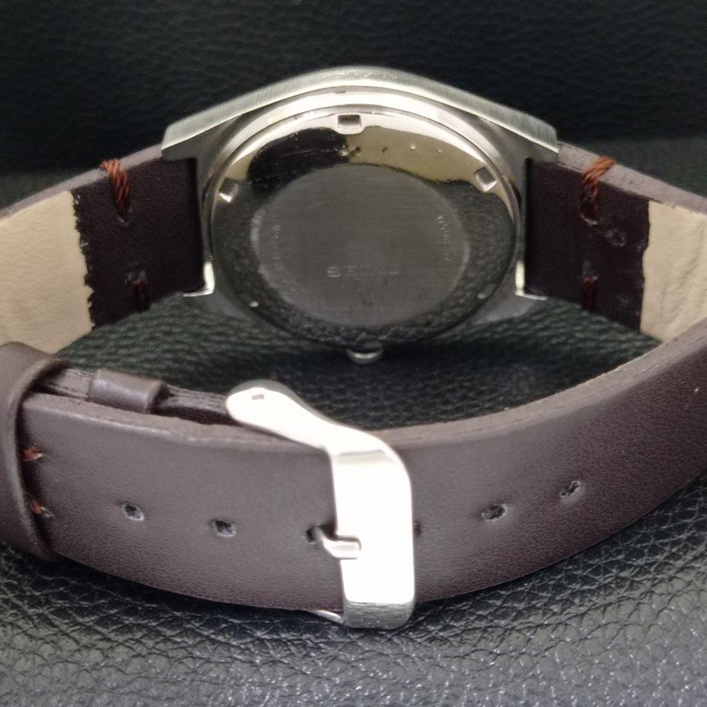 Seiko 5 АВТОМАТИЧЕСКИЕ ЯПОНСКИЕ МУЖСКИЕ ЧАСЫ 6309A ВИНТАЖНЫЕ КРАСНОГО ЦВЕТА ЦИФЕРБЛАТ a701246-5 R206a-a701246