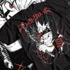 Футболка Black Clover, Аста Юно Аниме Манга Девочка Подарки, Черная Рубашка Все Размеры