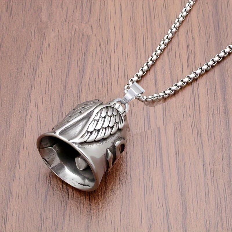 Велосипельный колокольчик Ангел-хранитель Байкерский колокольчик Портативные мотоциклетные аксессуары для байкеров Мотоцикл Велосипед Подарок на День святого Валентина