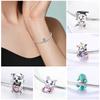 Charms Copper Beads For Women Fit Original Bracelet Animals Diy Pendants Jewelry