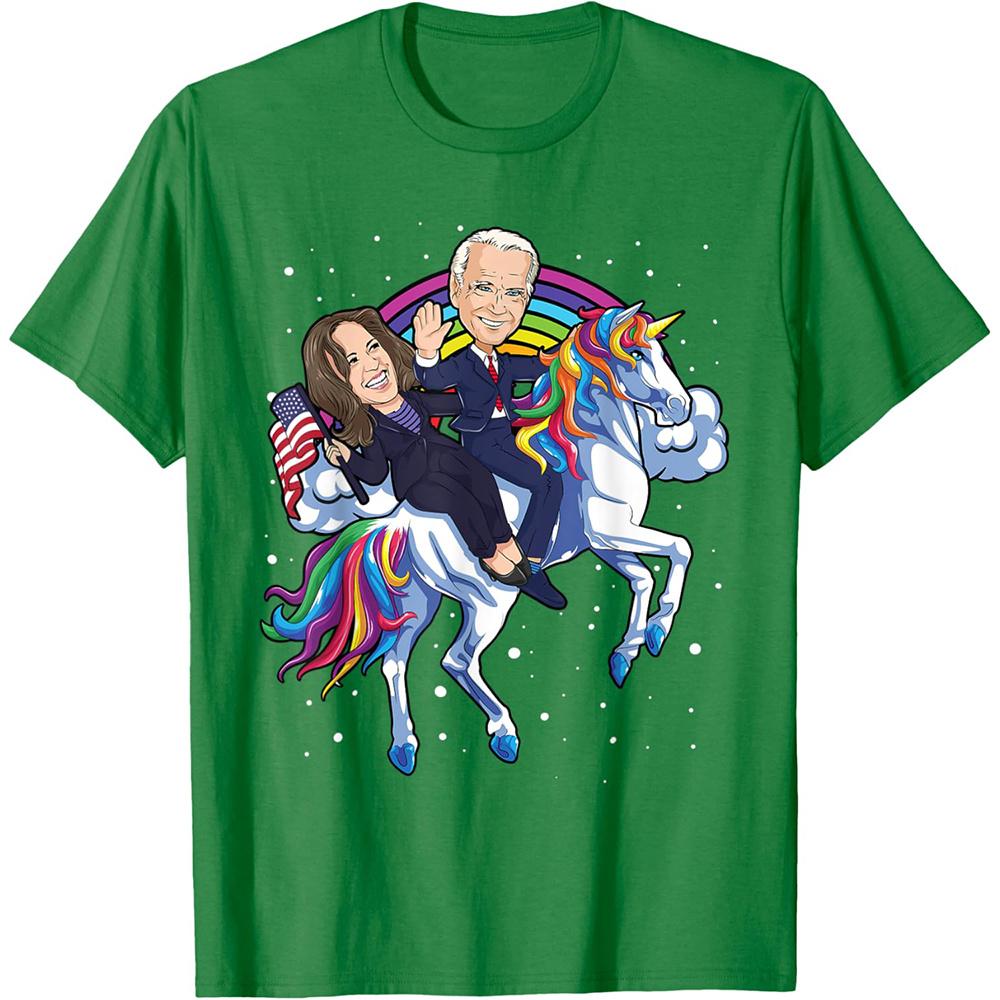 Kamala Harris T Shirt 3D Biden President Graphic T Shirts for Unisexs Clothing Black Polyester Tshirt Casual Unisex Short Sleeve