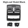Car Rear Air Conditioner AC Vent Grille Outlet Frame Cover For Mercedes Benz W212 E Class Sedan E200 E260 E280 E300 2009-2011