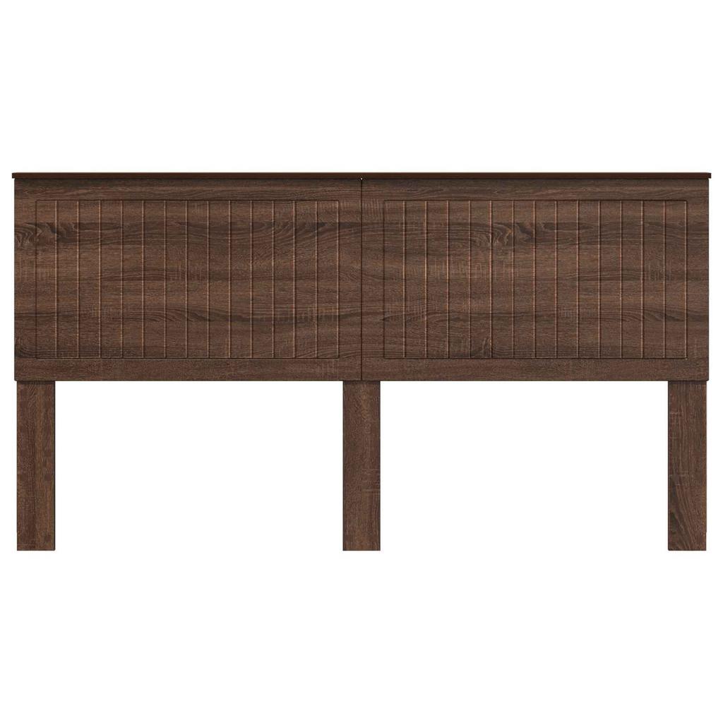 Headboard Brown Oak Effect Engineered Wood