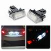 2pcs LED License Plate Light For Toyota Corolla E150 Verso Auris Hatchback E15 Avensis T270 Number Plate Lamps