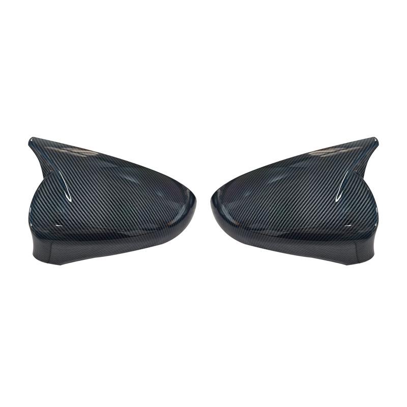 Car Decoration Car Upgrade Bull-Horn Door Mirror Cover For Lexus IS ES GS LS CT RC F-Sport Car Rearview Accessories