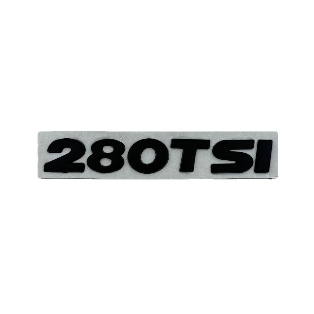 2pcs Car Styling Metal 230TSI 280TSI 330TSI 380TSI Car Tail Trunk Emblem Side Sticker for Car Accessory