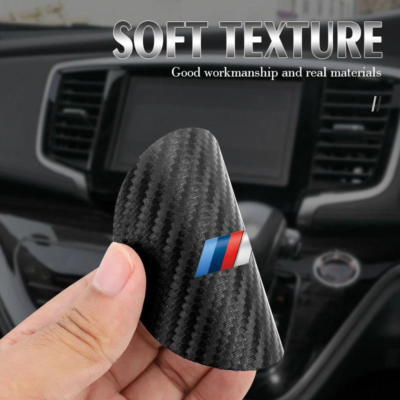 BAUVK1 2Pcs Car Waterproof Coaster Non Slip Water Cup Pad Mat For BMW M Performance G30 G32 G01 G02 G05 G06 G07 G26 F40 F20 E60 F10 E39