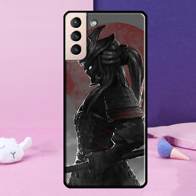 Чехол для телефона Аниме Девушка Самурай для Samsung Galaxy S25 Ultra S24 S23 Ultra S9 S10 S20 S21 S22 Plus S24 FE