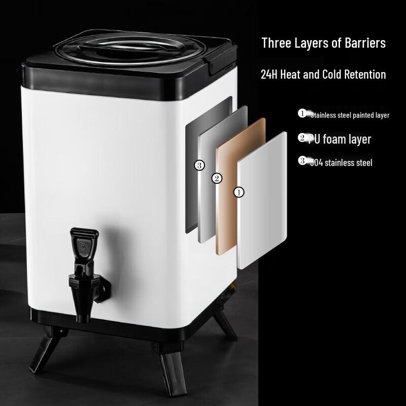 Commercial Stainless Steel Insulated Beverage Dispenser