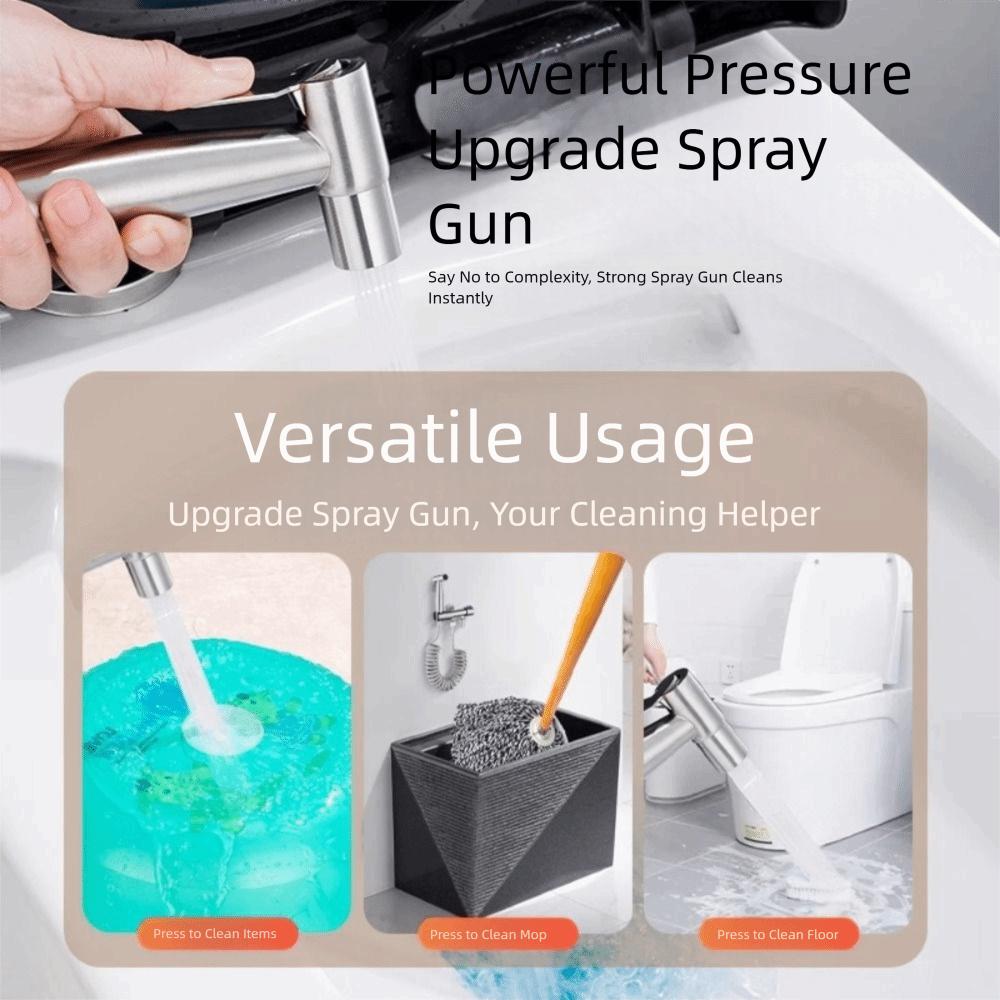 One in Three Out Stainless Steel Faucet with Tape with Washing Machine Outlet Three Way Water Tap Easy Installation