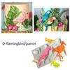 Multiple Graphic Turtle Leaf Lavender Flamingo Parrot Model Cute Fruit Shape Silicone Cake Decorate Mold Home KitchenBaking Tool