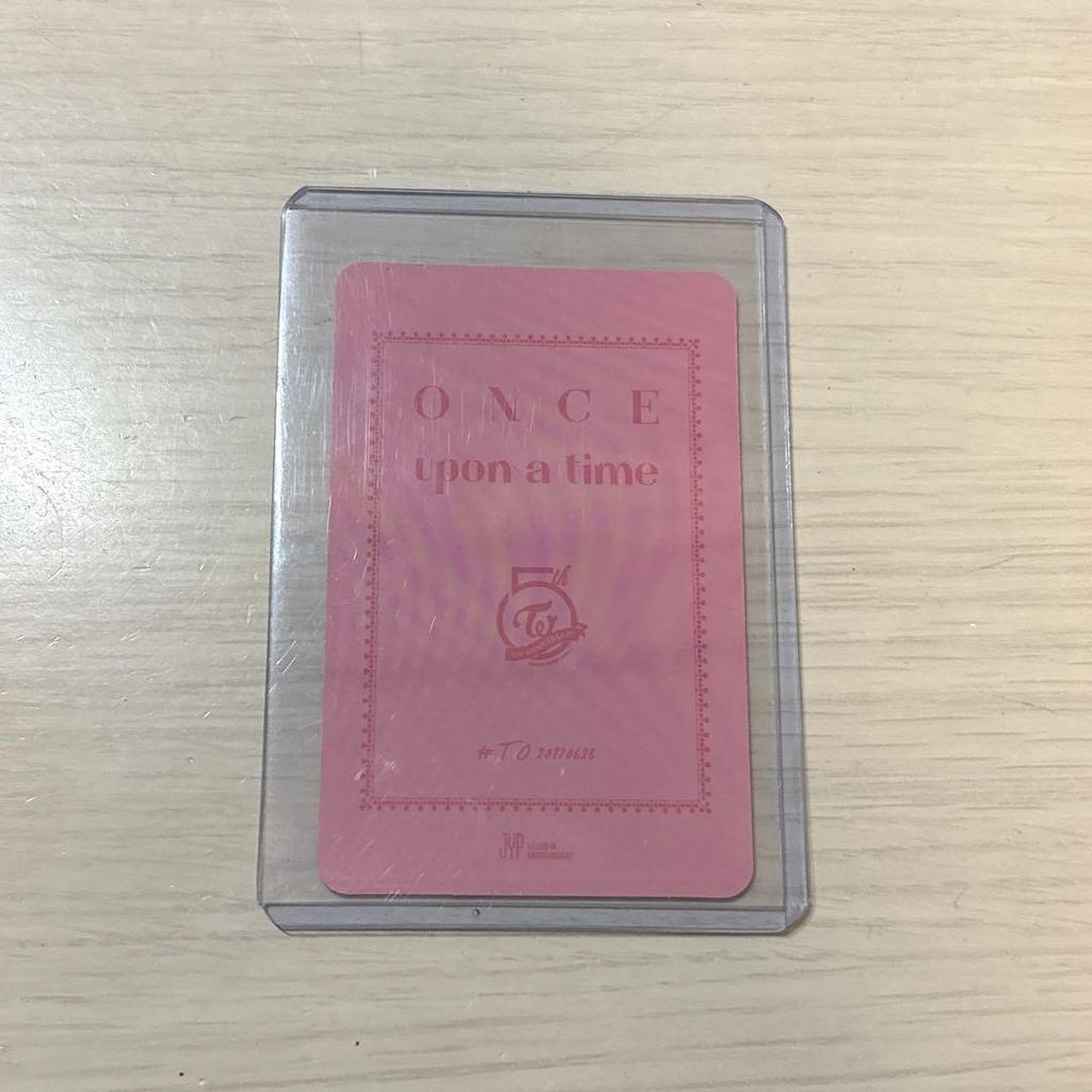 [Б/У] TWICE ONCE upon a time 5-я годовщина Наён Торговая карта