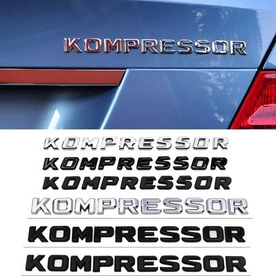 3D ABS KOMPRESSOR логотип автомобиля значок эмблема наклейки наклейка для C180 C200 W212 C55 CLK200 W204 W205 SLK230 CLS350 E300