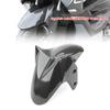 Переднее крыло-грязевик для мотоцикла Yamaha Nmax 155 2020-2024, углепластик, декоративные аксессуары