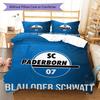 Paderborn Bedding Quilt Set Quilt Cover Pillowcase Home Decoration Birthday Gift (1 * duvet cover + 2 * pillowcase, without core)