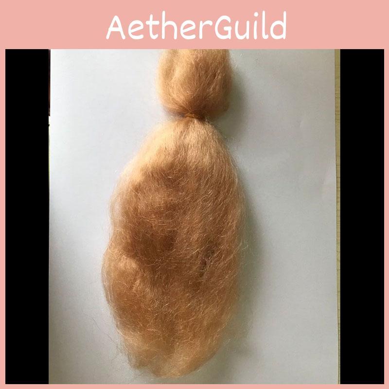 Роскошный 15 г мохера для рутинга куклы реборн, набор для DIY со случайным выбором цвета