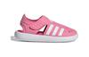 adidas Закрытые Водные Сандалии с Амортизацией, Износостойкие Детские Сандалии Розовые Дошкольные IE0165