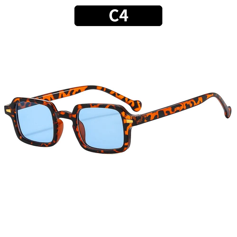 Роскошные прямоугольные солнцезащитные очки женские овальные винтажные брендовые дизайнерские квадратные солнцезащитные очки мужские оттенки женские очки с антибликовым покрытием UV400