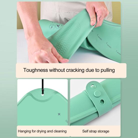 Силиконовый коврик для выпечки, очень большой антипригарный термостойкий прямоугольный пищевой стол, столешница для хлеба, тесто для замешивания, раскаточная площадка, кухонные принадлежности