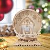Indoor Nativity Scene Light for Holiday Decor On Mantel