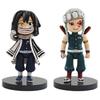 Q Posket Figure Wholesale Demon Slayer Mini Figurine 9Pcs/Sets Kimetsu No Yaiba Small PVC Dolls Desktop Decoration