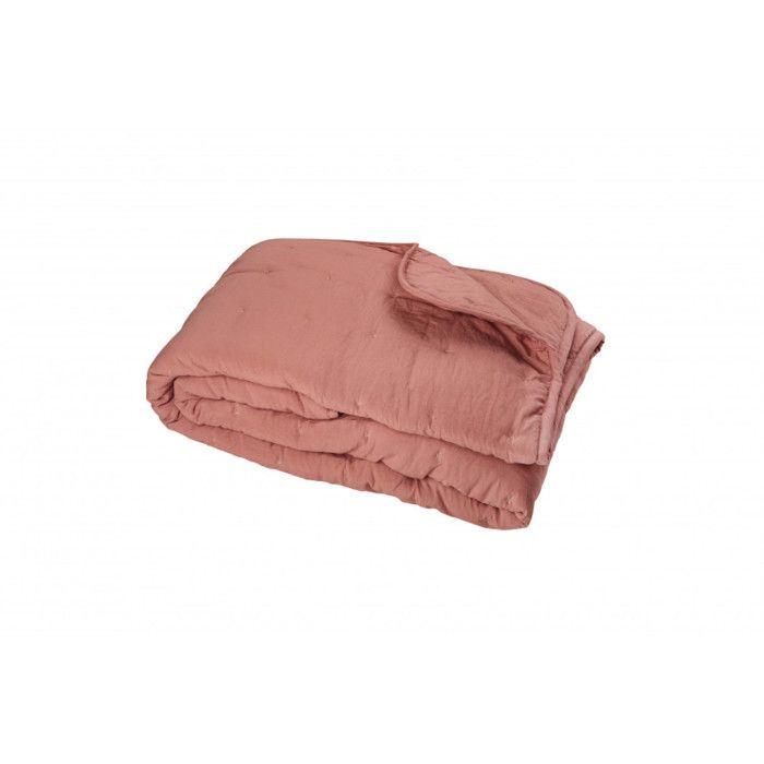 Dessus de lit matelassé aspect lavé-froissé "Angkor" Toison d'Or - Angkor Poterie - 180 x 240 cm - Angkor Poterie -