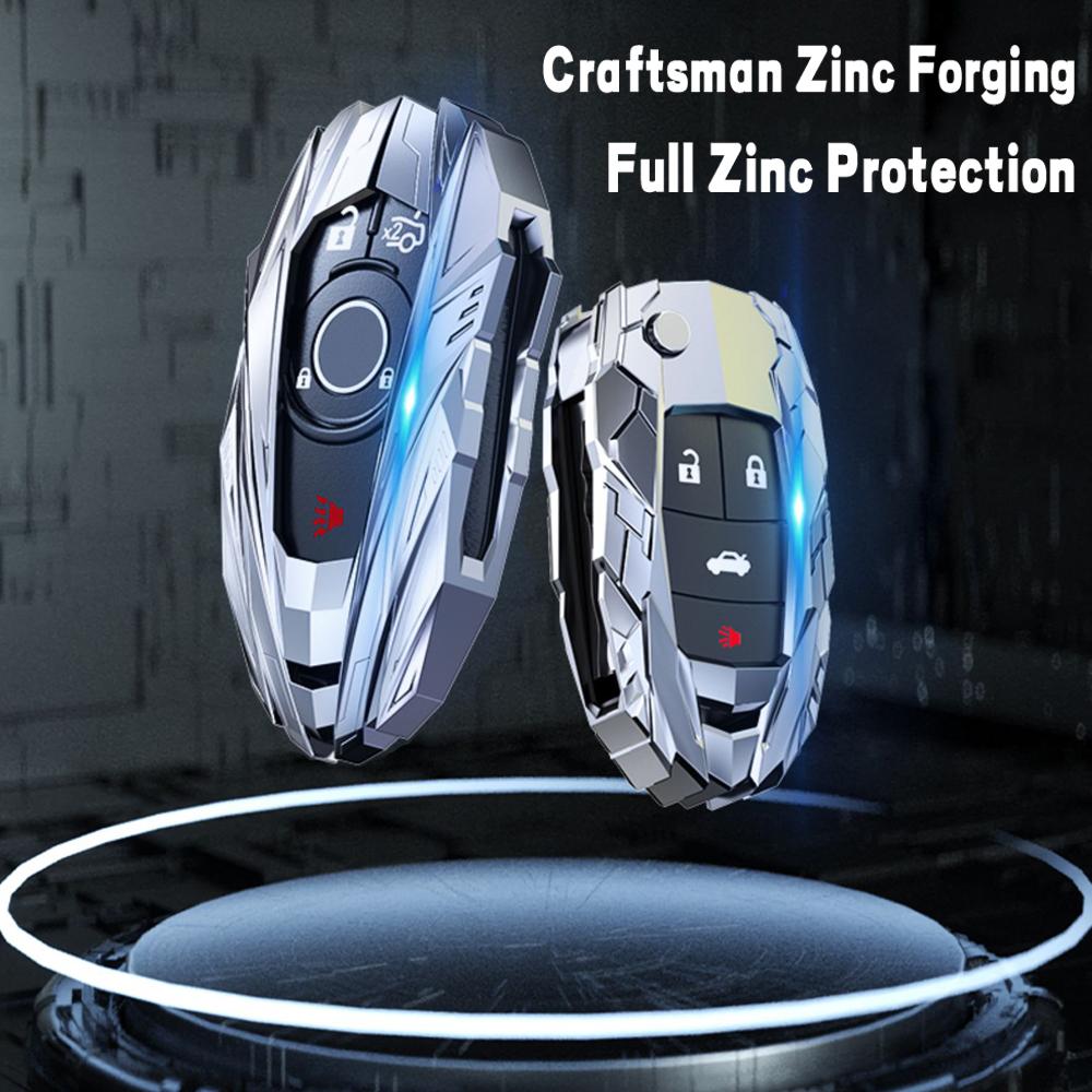 Новый чехол для ключей из цинкового сплава для Chevrolet Cruze Aveo Trax Opel Astra Corsa Meriva Zafira Antara J Buick Key