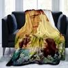 Twilight 3D printed blanket children's warm blanket soft and comfortable home travel portable blanket birthday gift  blankets