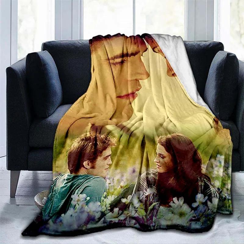 Twilight 3D printed blanket children's warm blanket soft and comfortable home travel portable blanket birthday gift  blankets