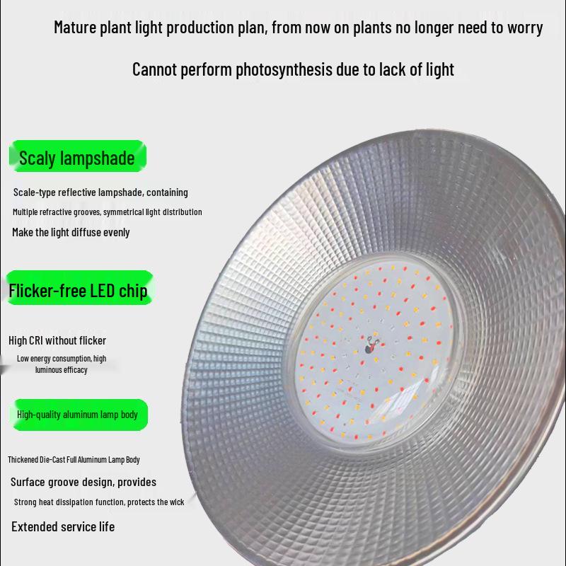 LED Grow Light for Indoor Plants and Vegetables – Perfect for Greenhouses, Succulents, and Strawberries