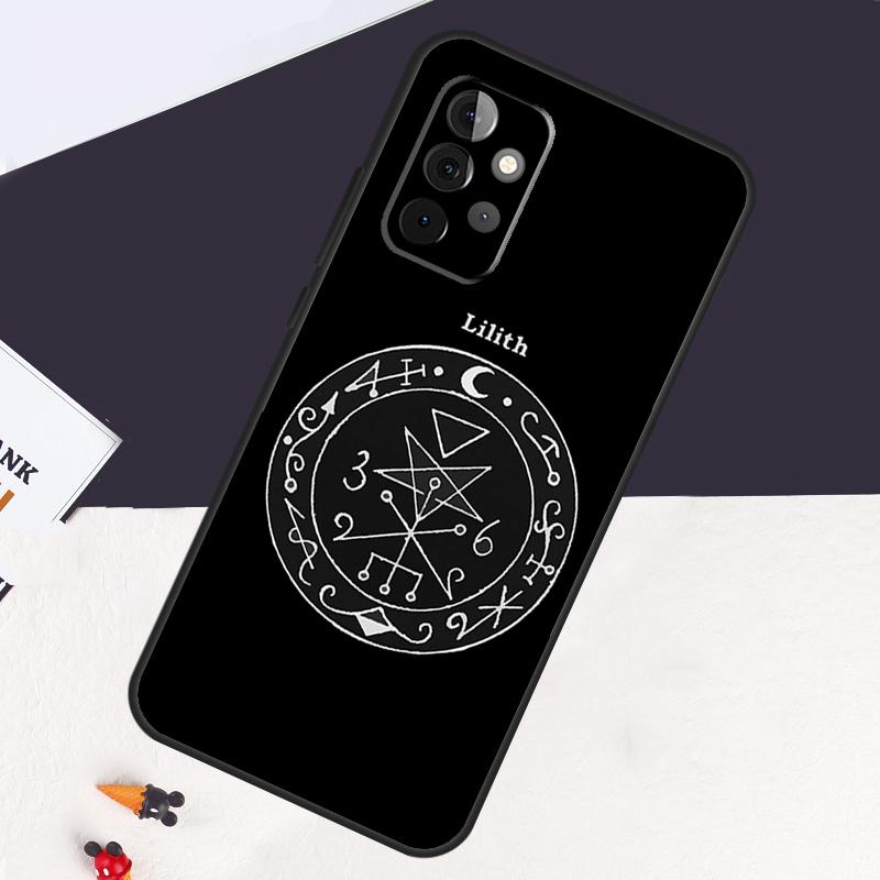 Чехол для телефона Samsung Galaxy A14 A55 A06 A05 A36 A26 A16 A54 A34 A22 A32 A52 A35 A15 A53 A13 A56 с изображением ведьмы и колдовства