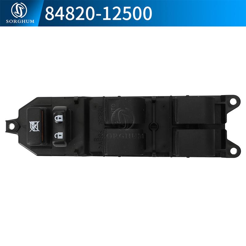SORGHUM 84820-12500 Car Master Window Control Switch Button For Toyota Corolla Auris Yaris Urban Cruiser 8482012500 84820-06090