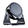 5-в-1 Датчик Bluetooth-совместимый Динамик с Держателем для Телефона Автовоспроизведение и 8 Цветов Подсветки Динамик Беспроводная Зарядка Регулируемая Подставка
