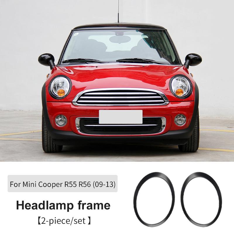Рамка фары Крышка заднего фонаря Декоративное кольцо Для Mini Cooper S JCW F56 F55 F60 F54 R56 R55 R60 Clubman Countryman Автоаксессуары