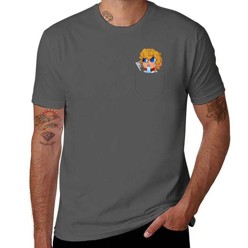 Pocket Roxas Tshirt Casual Fashion Print Tee Top