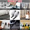 & Living Home Gadget Adhesive Loop Fastener Tape Self Adhesive Hook Nylon Sticker Magic Sticker