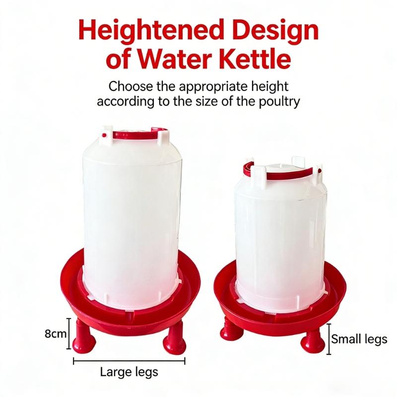 Efficient Electric Heated Waterer for Livestock with Safety Mechanisms Water Dispenser Feeder for Poultry Duck Chicken