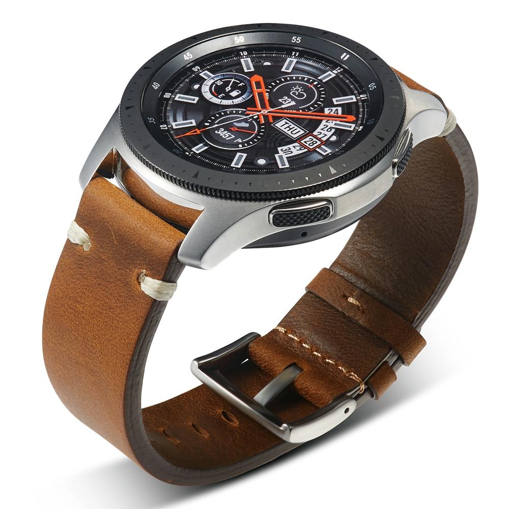 Кожаный ремешок для часов 18 мм, 20 мм, 22 мм, быстросъемный ремешок для часов, коровья кожа, ручная работа, черный, темно-коричневый, винтажный, масляно-восковая кожа