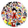 Наклейки в стиле аниме Dragon Ball для ноутбуков, скейтбордов, мотоциклов, автомобилей, велосипедов, багажа