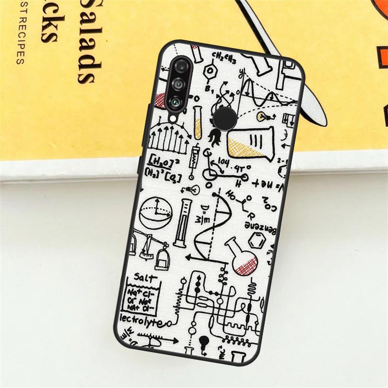 Научный Химический Стиль Для Huawei Nova 12S 12i 9 10 SE 7i 8i 11i Y60 Y61 Y70 Y72 Y73 Y90 Y91 P20 P40 P30 Lite Чехол